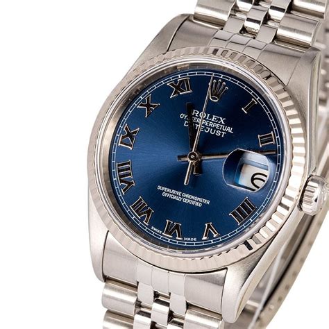 rolex datejust 16234 roman dial|Rolex Datejust 16234 production years.